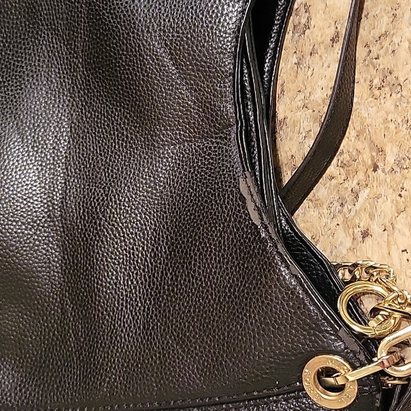 ***FINAL***MICHAEL KORS BLACK PEBBLE LEATHER PURSE - Picture 13 of 16